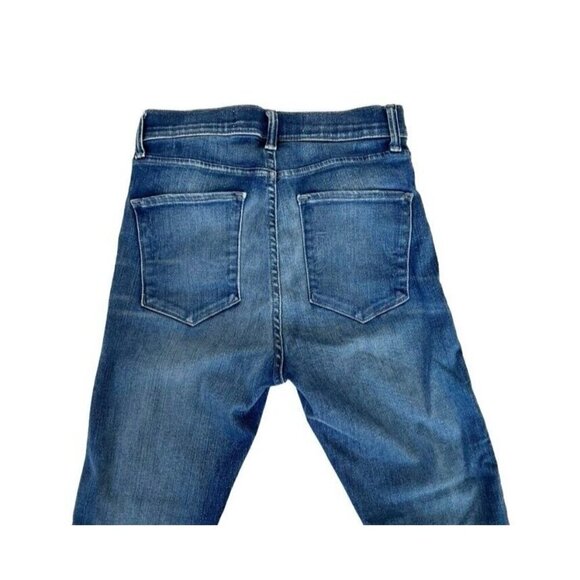 AYR Women's Sz 26 x 28 "The Skinny" Distressed Jeans in "Fools Gold" Wash - Picture 9 of 11